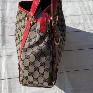 GUCCI Monogram Canvas Shoulder Bag - Image 7