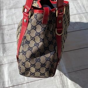 GUCCI Monogram Canvas Shoulder Bag - Image 8
