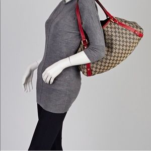 GUCCI Monogram Canvas Shoulder Bag - Image 16