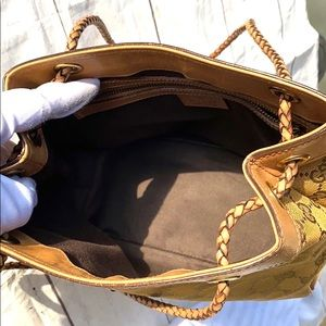 GUCCI Braided Mini Bucket Shoulder Bag - Image 5