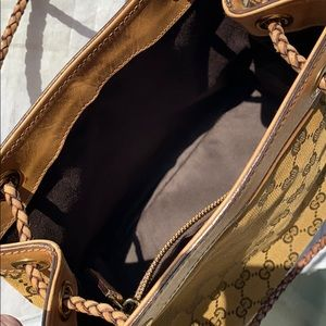 GUCCI Braided Mini Bucket Shoulder Bag - Image 6