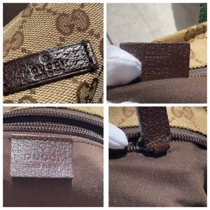 GUCCI Canvas Web Line Tote - Image 10