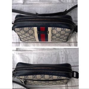 📍SOLD GUCCI GG Supreme Camera Web Crossbody - Image 11