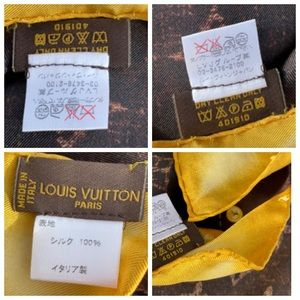 💫SOLD💫LOUIS VUITTON Monogram Silk Scarf - Image 15