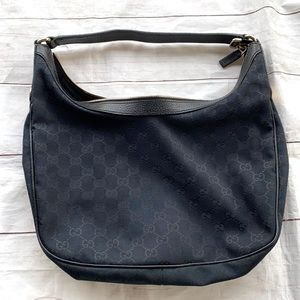 📌GUCCI Canvas Hobo