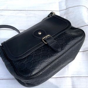 GUCCI Sukey Guccissima Crossbody Bag