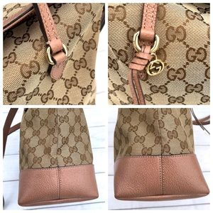 Gucci GG Canvas Bree Satchel Bag - Image 15