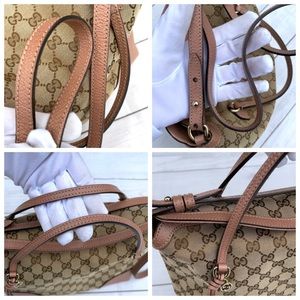 Gucci GG Canvas Bree Satchel Bag - Image 13
