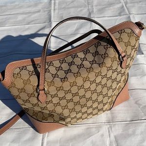 Gucci GG Canvas Bree Satchel Bag - Image 4