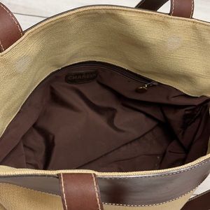 Chanel Canvas Shoulder Bag - Image 4