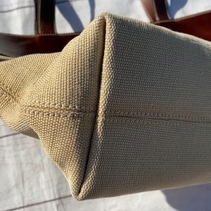 Chanel Canvas Shoulder Bag - Image 13