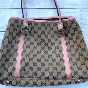GUCCI GG Canvas Twins Shoulder Tote - Image 2