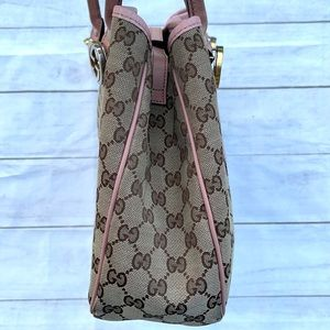 GUCCI GG Canvas Twins Shoulder Tote - Image 4
