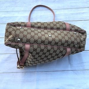 GUCCI GG Canvas Twins Shoulder Tote - Image 5