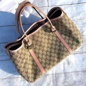 GUCCI GG Canvas Twins Shoulder Tote - Image 12