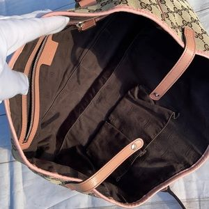GUCCI GG Canvas Twins Shoulder Tote - Image 14