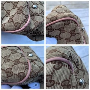 GUCCI GG Canvas Twins Shoulder Tote - Image 16