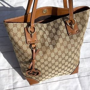 👜SOLD -GUCCI Charm Shoulder Bag - Image 5