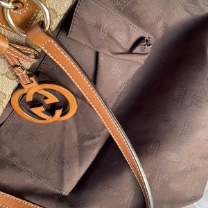 👜SOLD -GUCCI Charm Shoulder Bag - Image 11