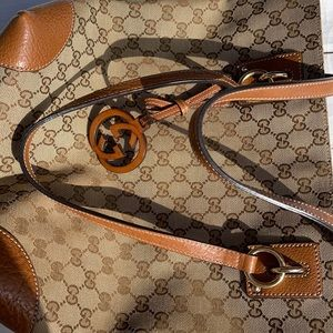 👜SOLD -GUCCI Charm Shoulder Bag - Image 14