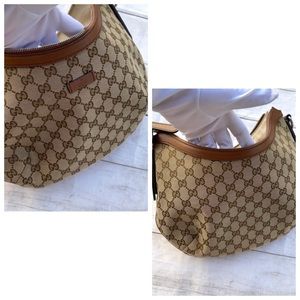 🛒SOLD GUCCI Sherry Line Crossbody - Image 9