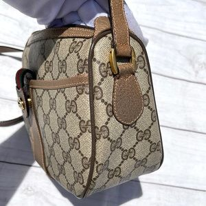 GUCCI Vintage Plus Ophidia Web Crossbody - Image 5