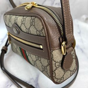 GUCCI Mini Supreme Ophidia Crossbody - Image 5