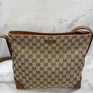 GUCCI Canvas Web Crossbody - Image 3