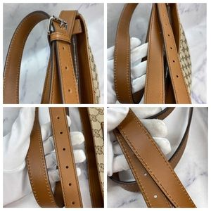 GUCCI Canvas Web Crossbody - Image 9