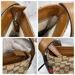 GUCCI Canvas Web Crossbody - Image 10