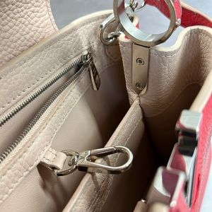 LOUIS VUITTON CAPUCINES BB *PINK RED - Image 8