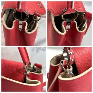 LOUIS VUITTON CAPUCINES BB *PINK RED - Image 10