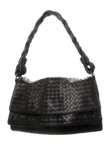 Bottega Veneta Intrecciato Leather Shoulder Bag