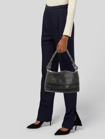 Bottega Veneta Intrecciato Leather Shoulder Bag - view 2