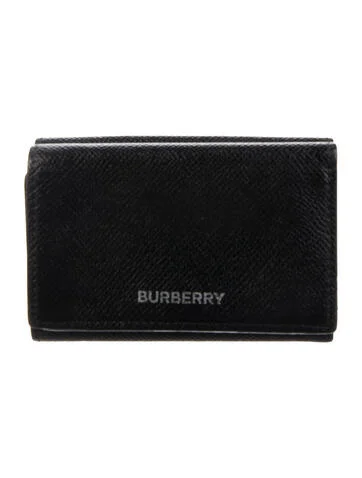 Burberry Leather Compact Wallet