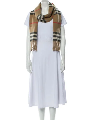 Burberry Wool House Check Pattern Scarf - view 3