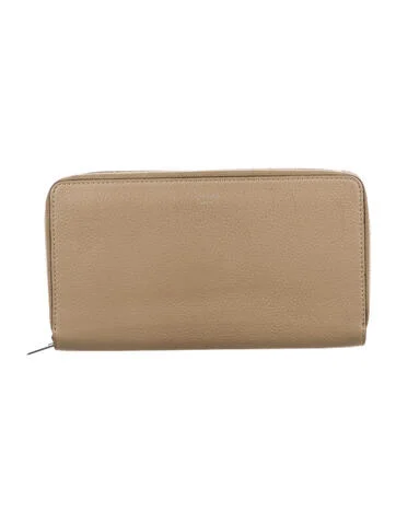 Celine Leather Continental Wallet
