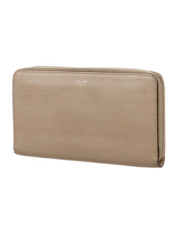 Celine Leather Continental Wallet - view 3