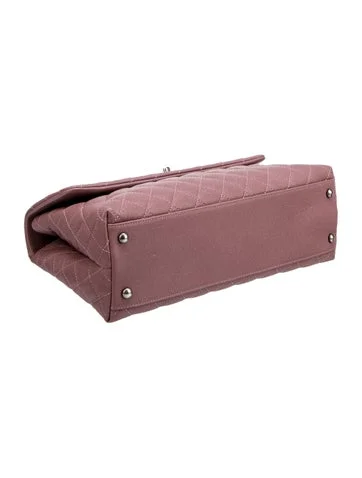 Chanel Lizard-Trimmed Medium Coco Handle Bag - view 4