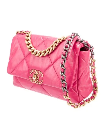 Chanel Medium 19 Flap Bag - view 3