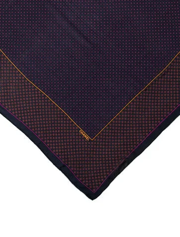 Chanel Silk Printed Scarf - view 2