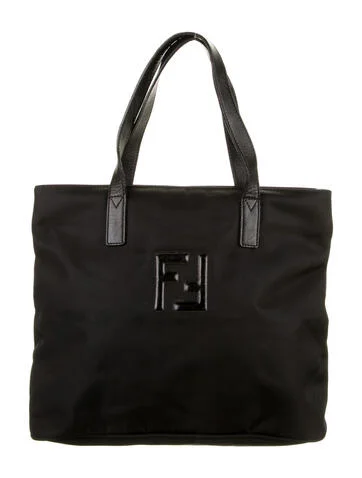 Fendi Vintage Nylon FF Tote