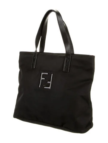 Fendi Vintage Nylon FF Tote - view 3
