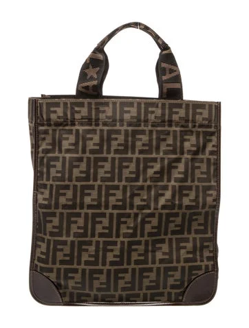 Fendi Zucca FF Top Handle Bag Vintage