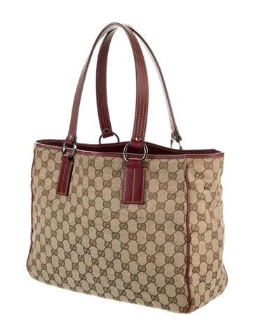Gucci Vintage GG Monogram Canvas Tote - view 2