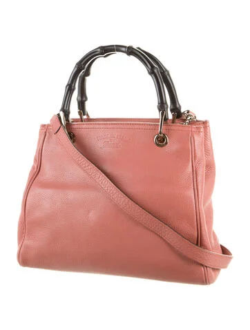 Gucci Small Bamboo Handle Tote - view 3