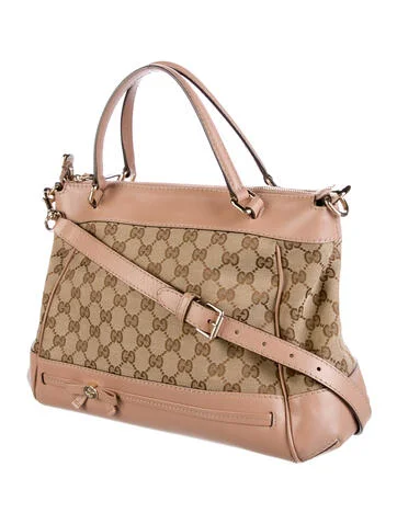 Gucci GG Canvas Mayfair Handle Bag - view 2