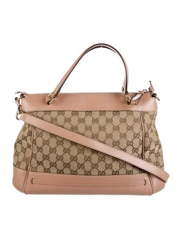 Gucci GG Canvas Mayfair Handle Bag - view 3