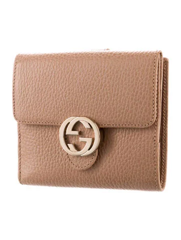 Gucci Soho Interlocking G Logo Compact Wallet - view 3