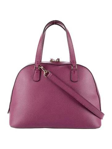 Gucci Leather Lady Dollar Dome Bag - view 4
